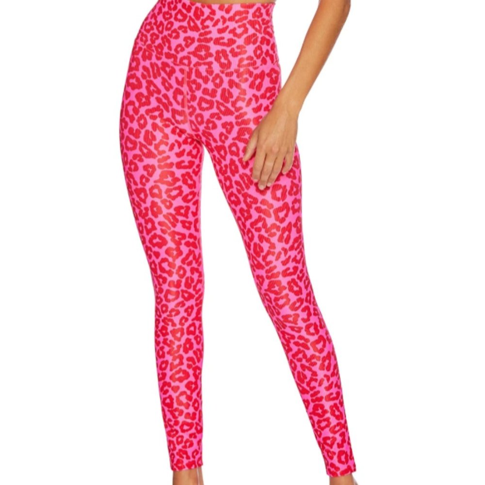 Beach Riot Ayla Legging Love Leopard